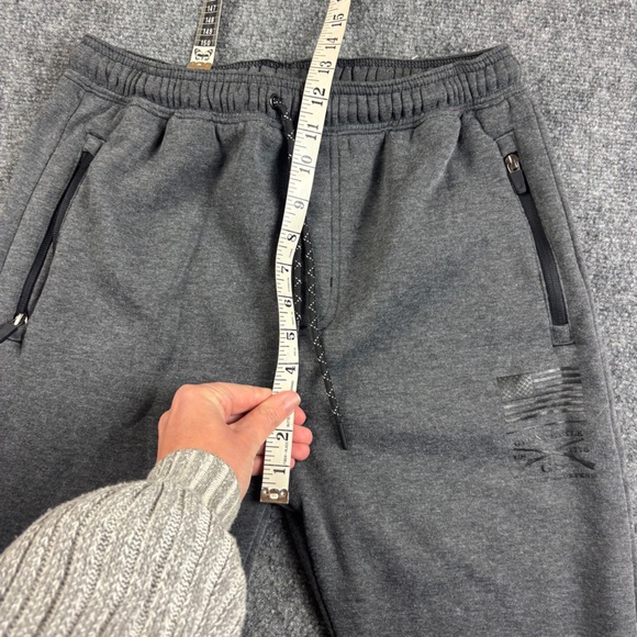 GRUNT STYLE Men’s Grey Jogger Sweatpants size: Medium - Picture 8 of 9